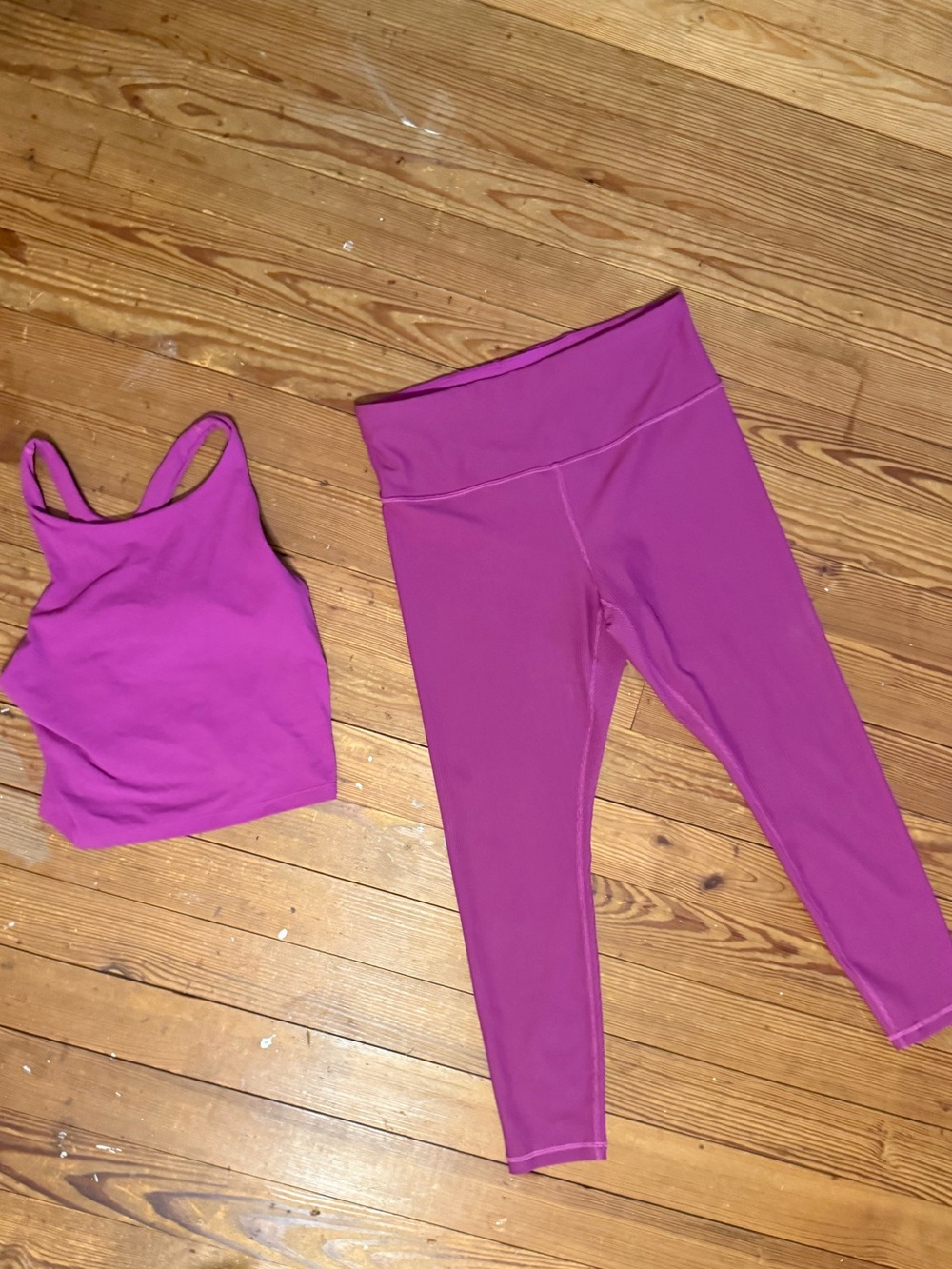 Athleta Stunning Wild Orchid Set Large